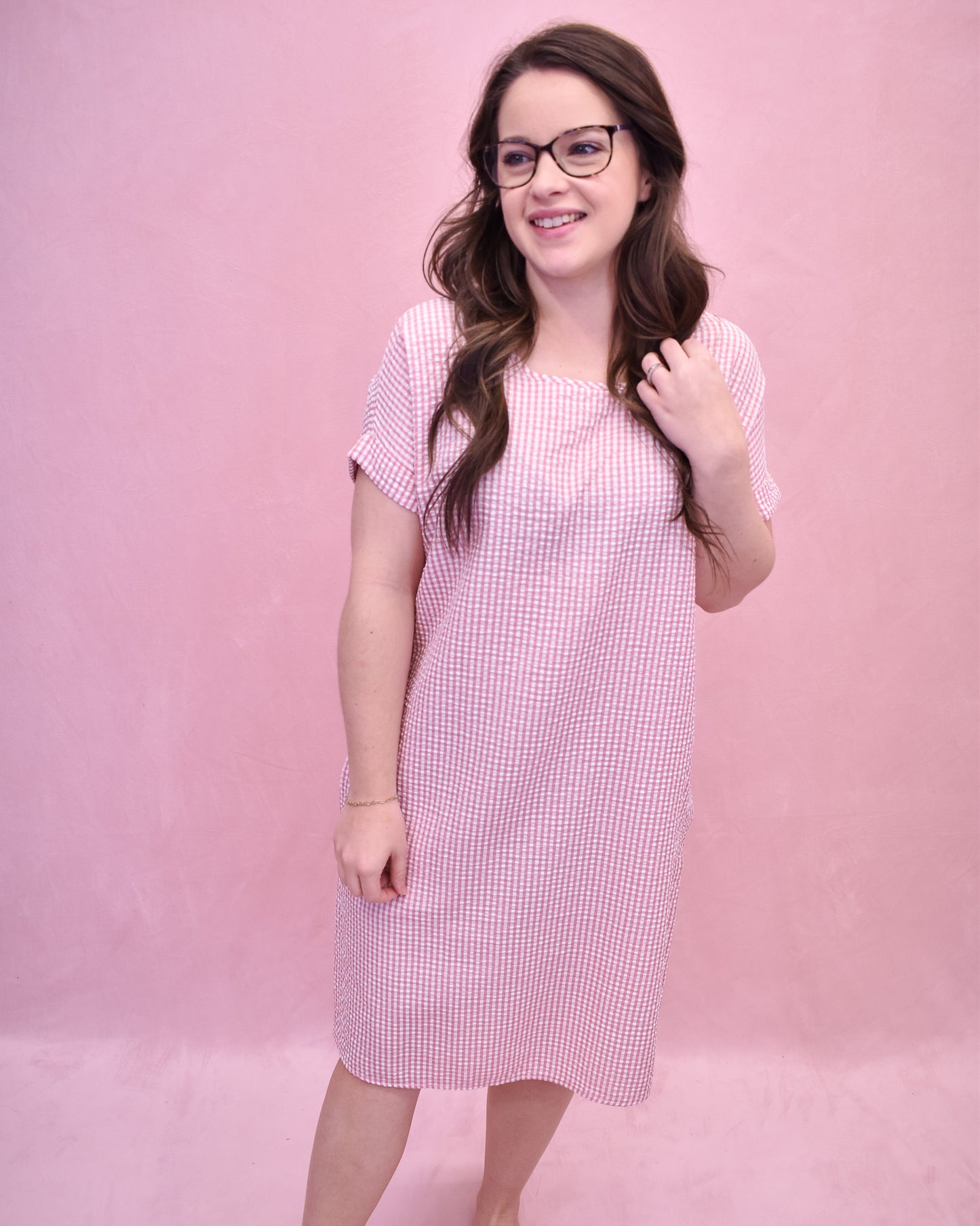 Timeless Classic Gingham Dress