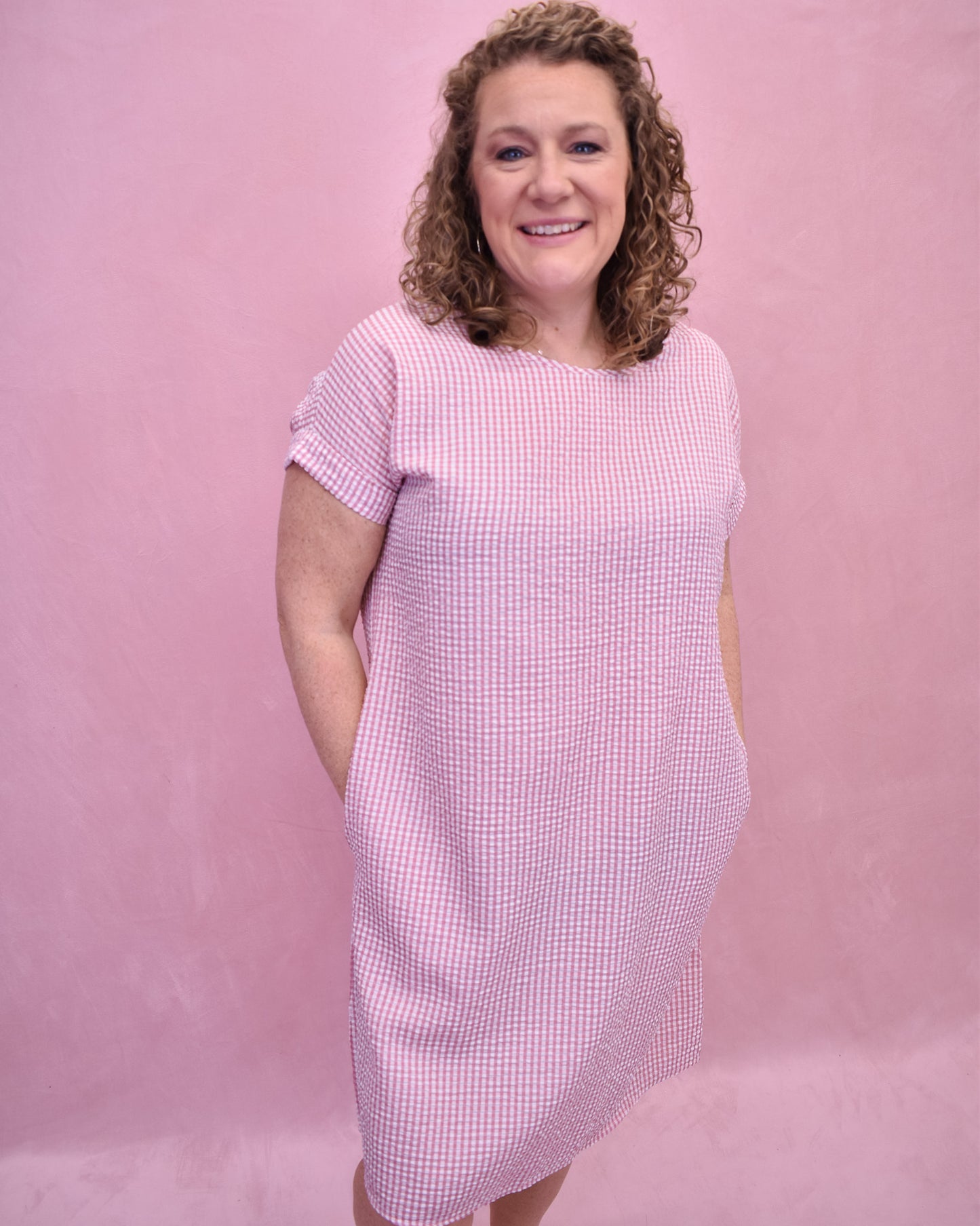 Timeless Classic Gingham Dress