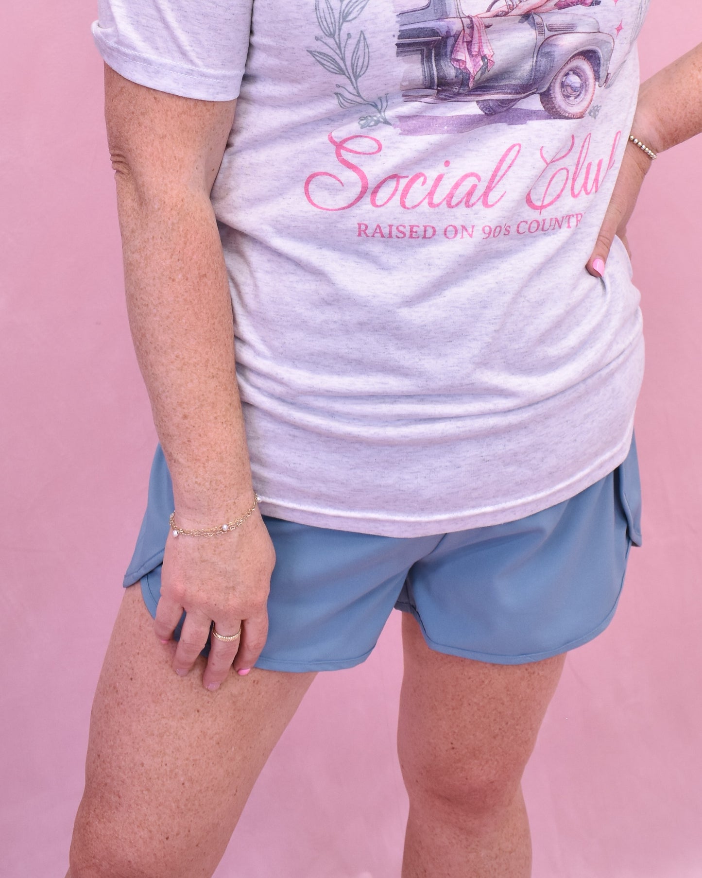 Casual Stroll High Waisted Running Shorts