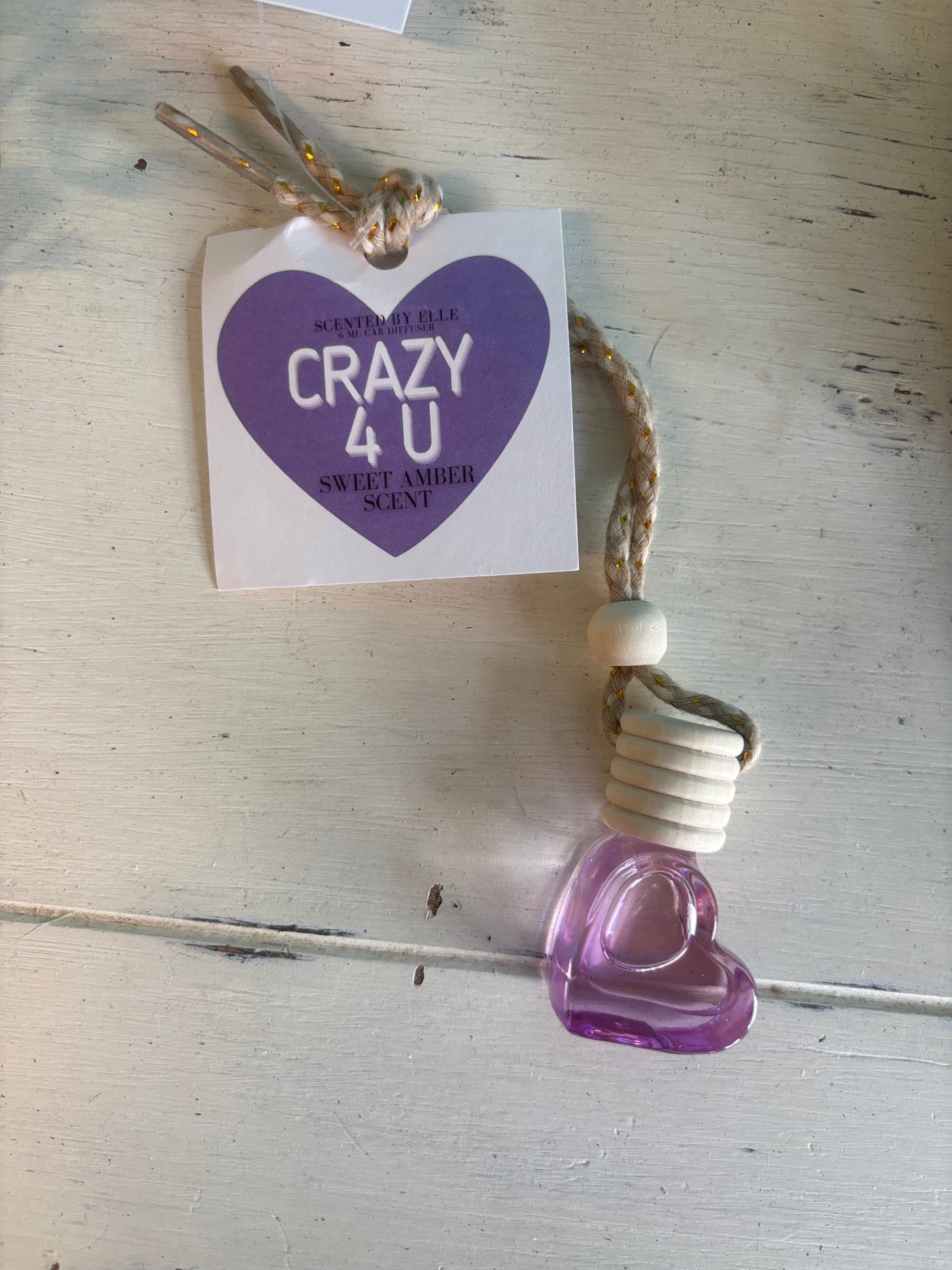 Valentine Scented By Elle Car Diffuser