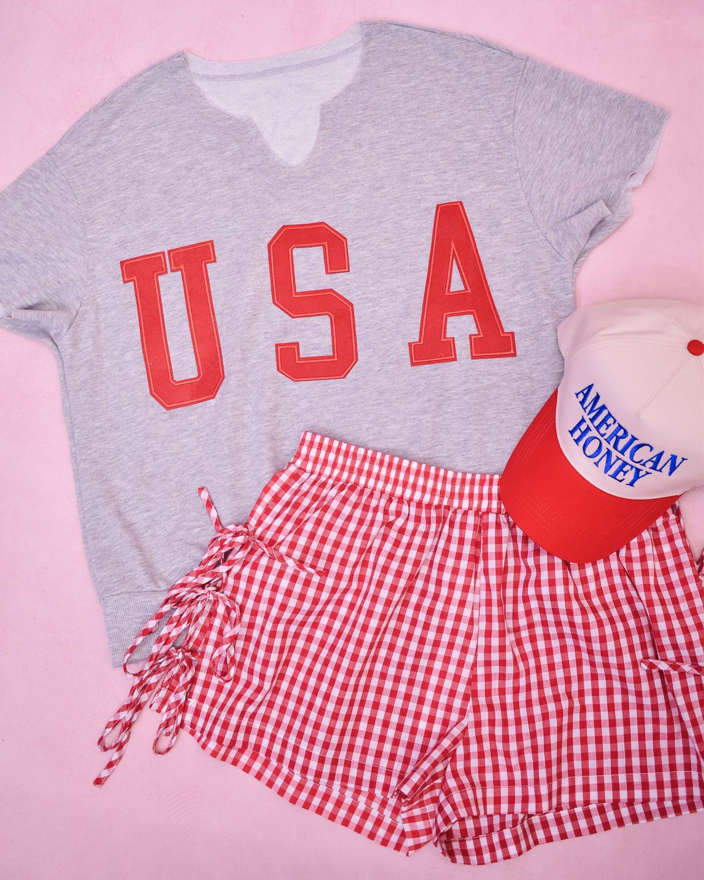 Patch Me USA Loose Tee