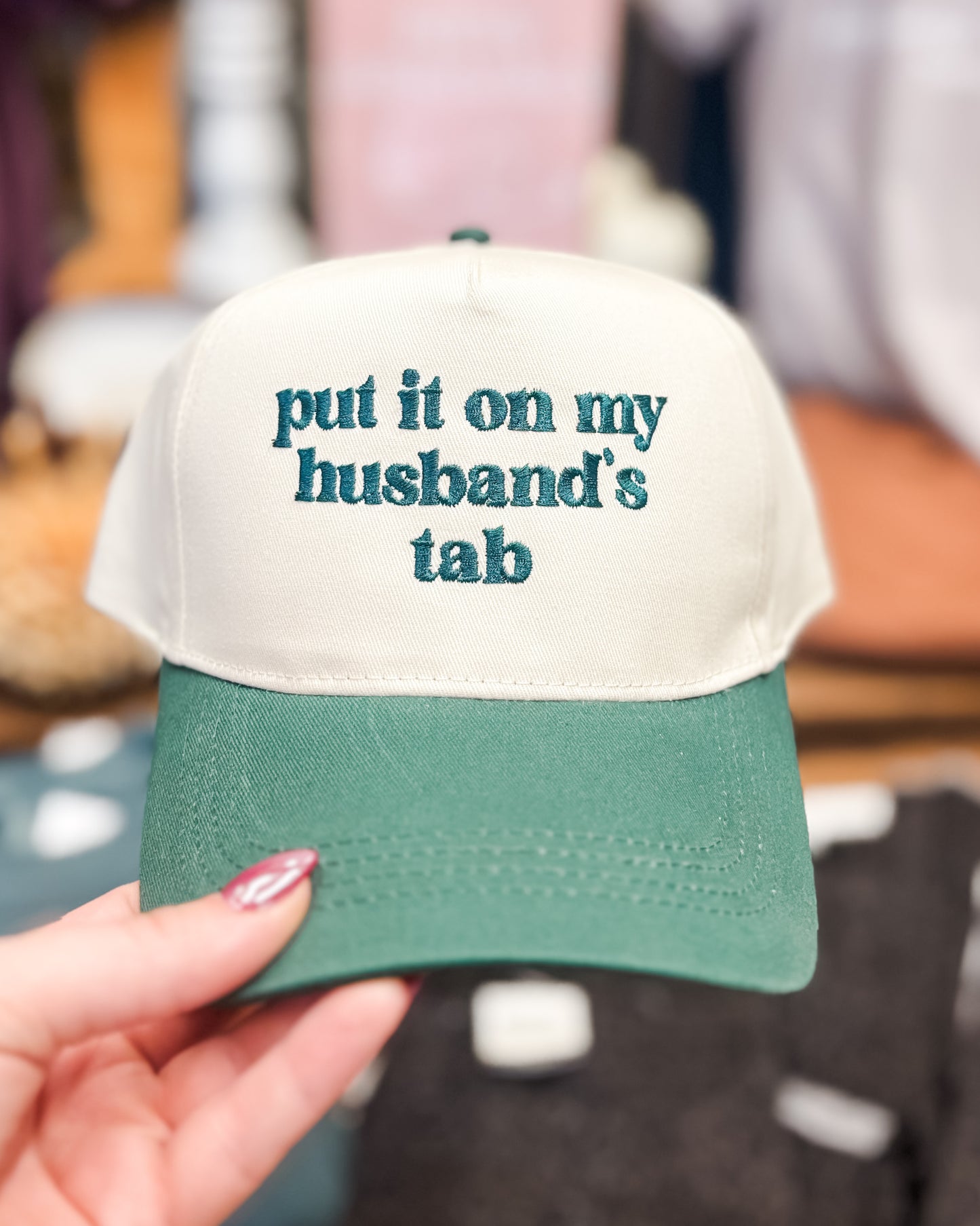Put It On My Husband's Tab Hat