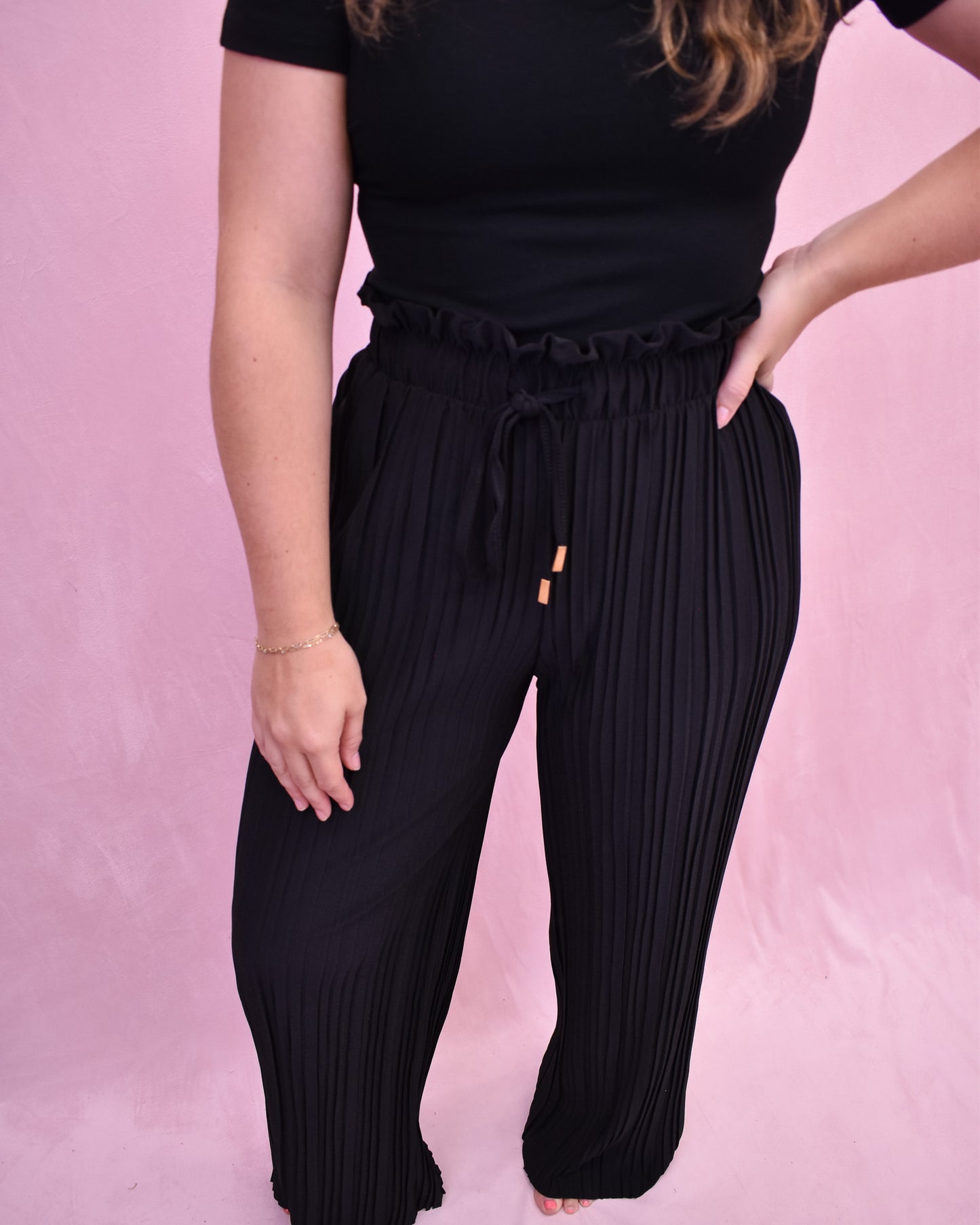 The Sofia Pleated Palazzo Pants