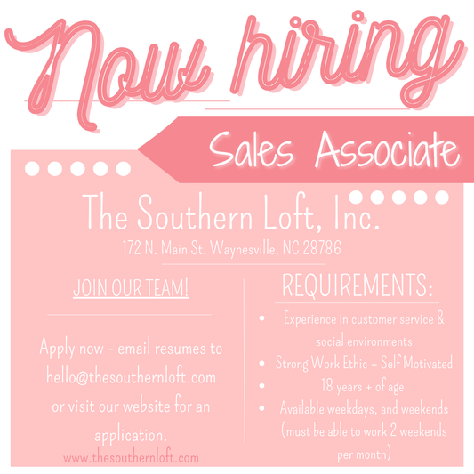 We're HIRING - Application