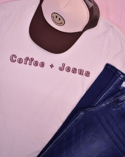 Coffee + Jesus Graphic Tee