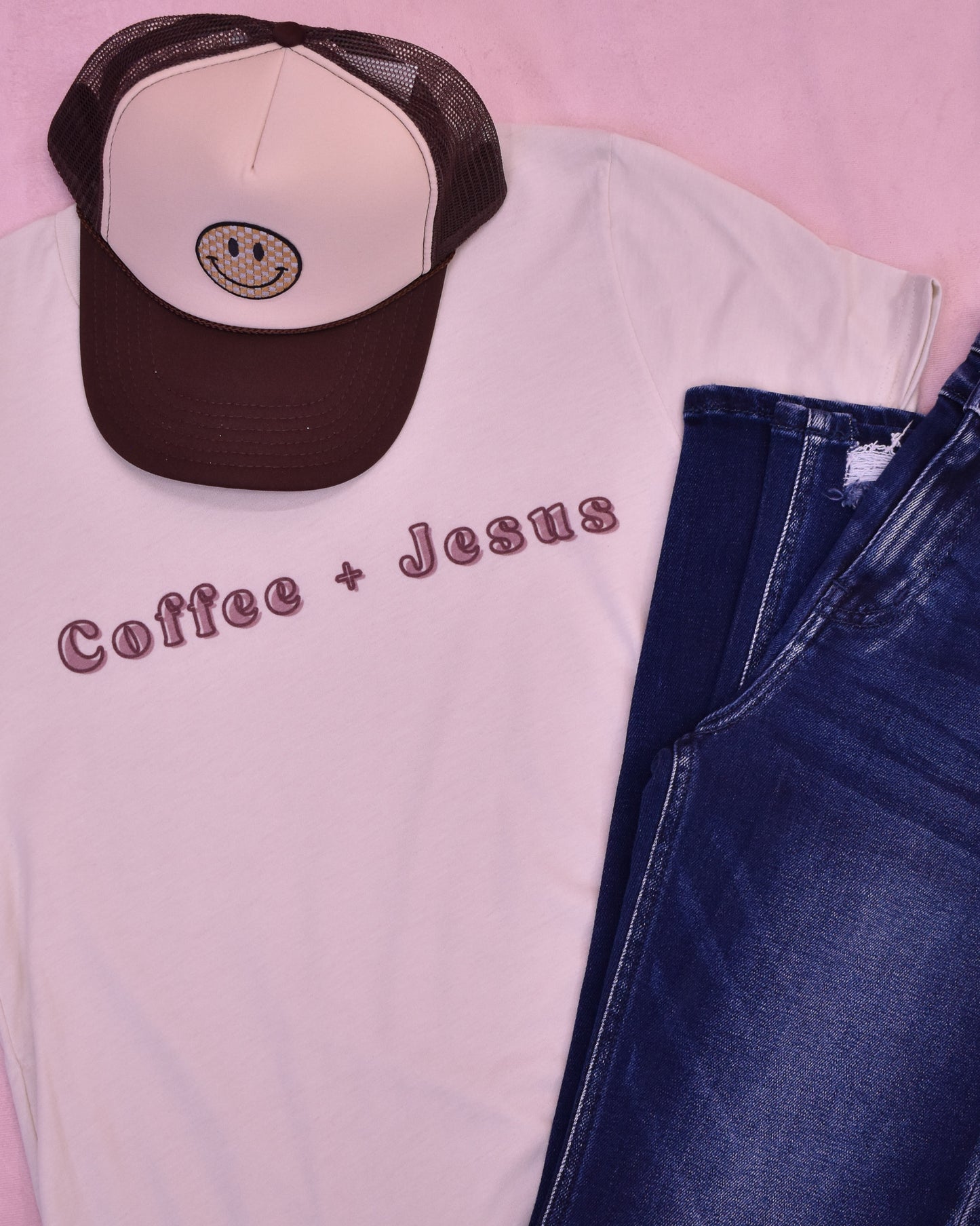 Coffee + Jesus Graphic Tee
