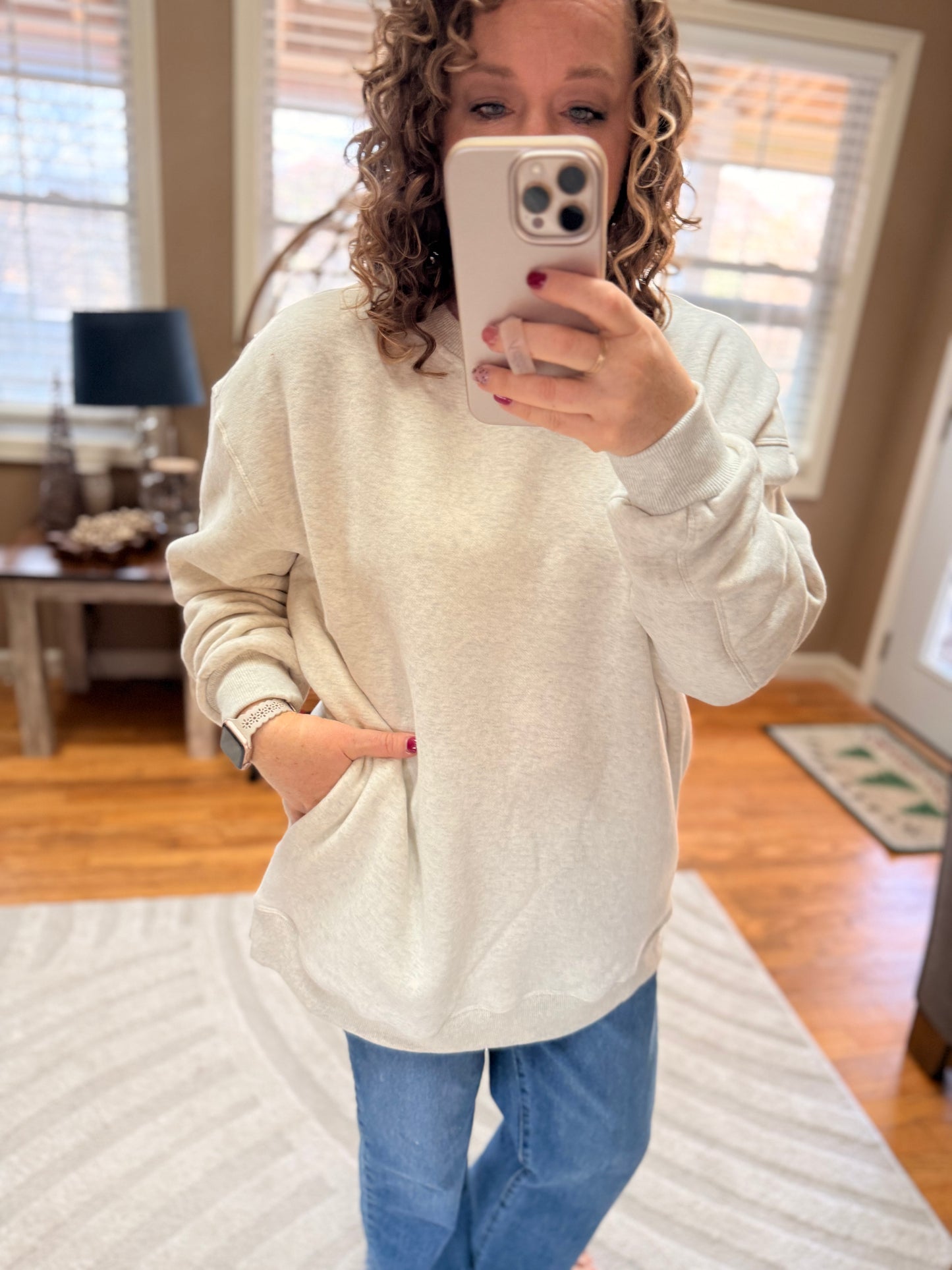 Coffee Run Soft Fleece Pullover