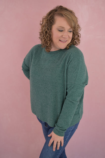 Somewhere In Time Ribbed Top