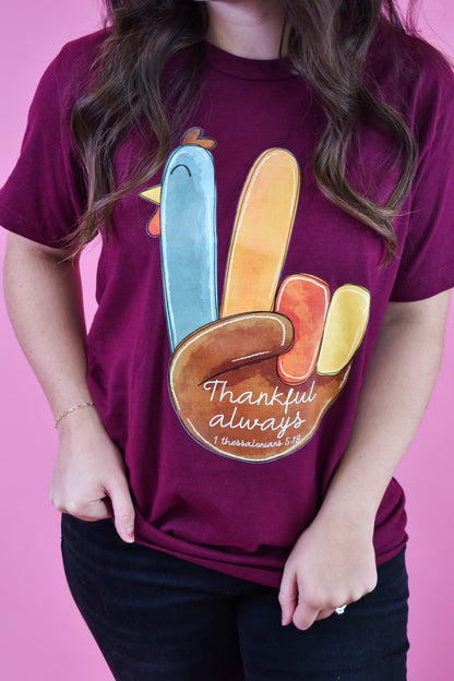 Thankful Turkey Graphic Tee