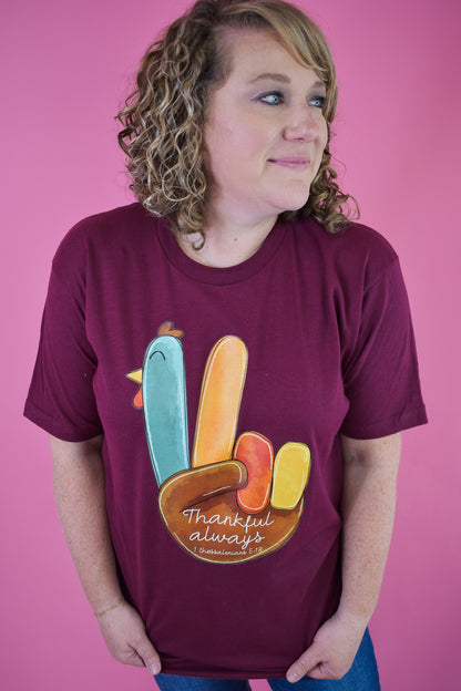 Thankful Turkey Graphic Tee