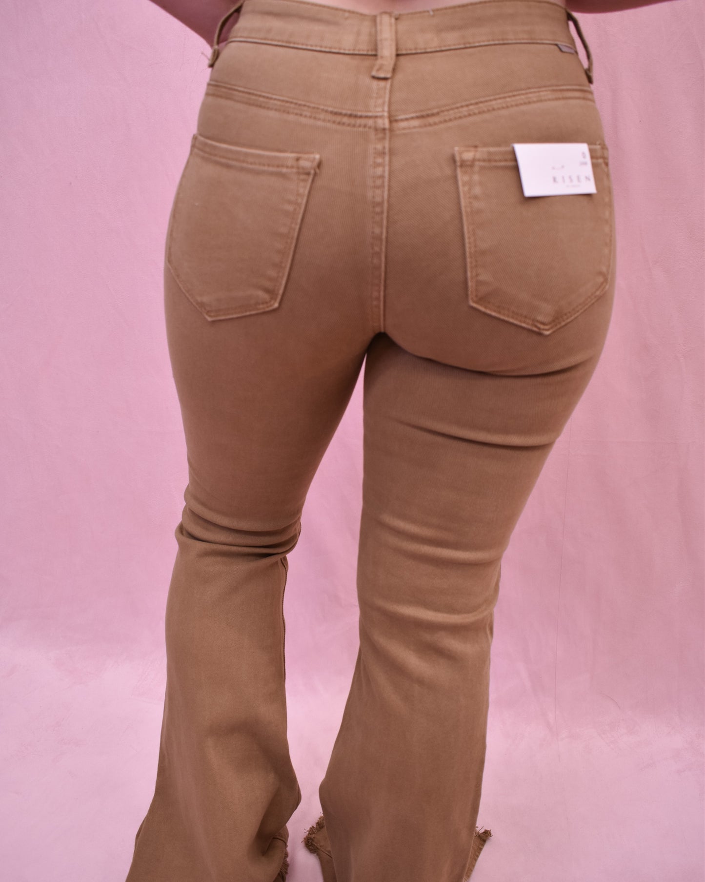 RISEN Flare Side-Slit Pants