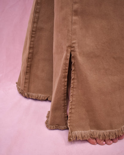 RISEN Flare Side-Slit Pants