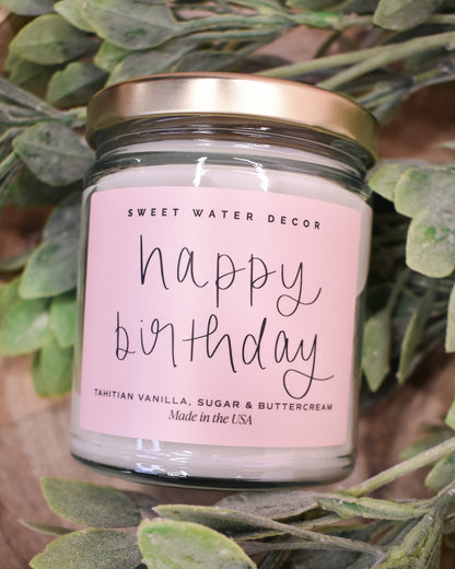 Sweet Water Decor Candle