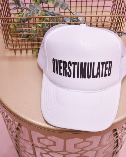 Overstimulated Puff Ink Trucker Hat