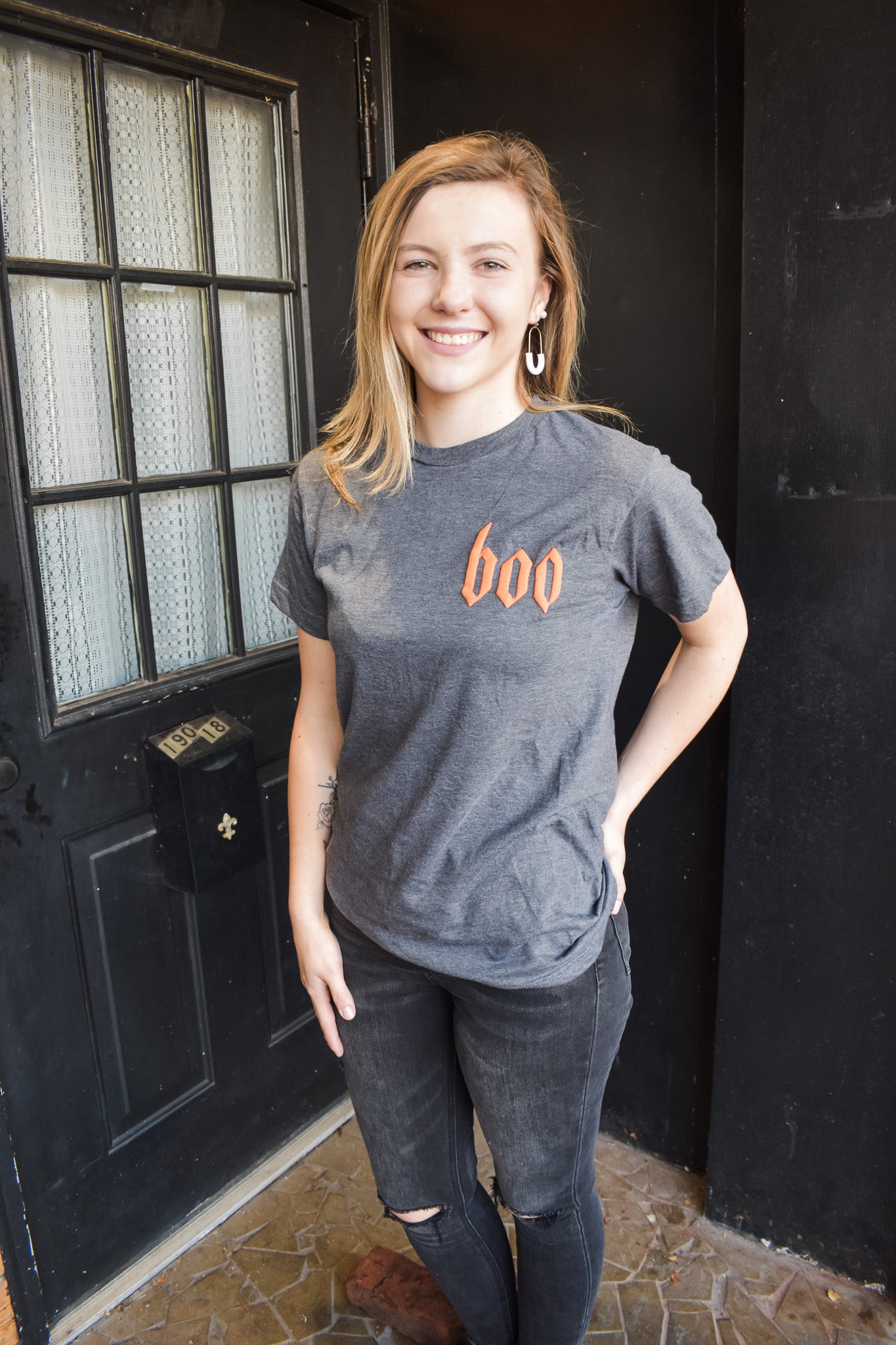 Boo Puff Ink Graphic Tee