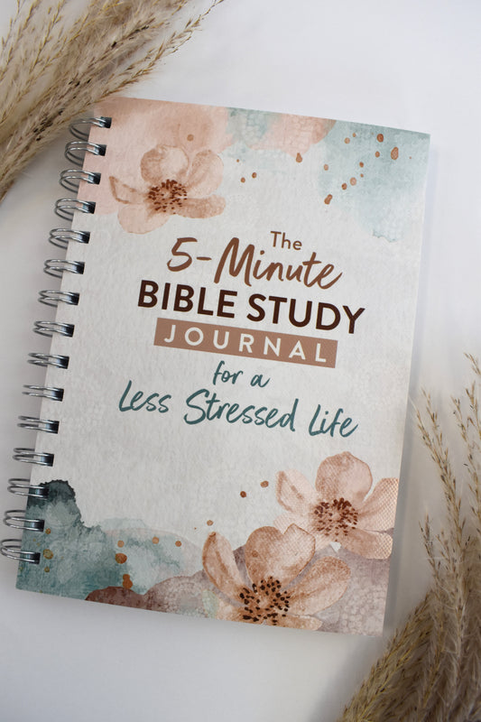 5-Minute Bible Study Journal For A Less Stressed Life