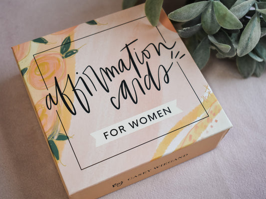 Affirmation Cards For Women