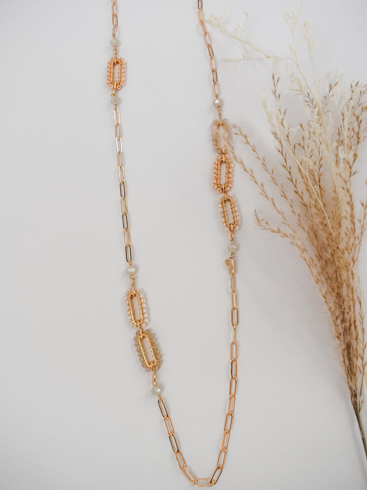 Piece It Together Chain Link Necklace
