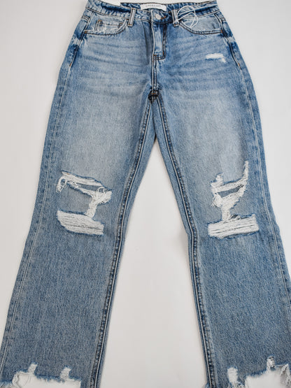 Lovervet Relaxed Straight Cropped Jeans