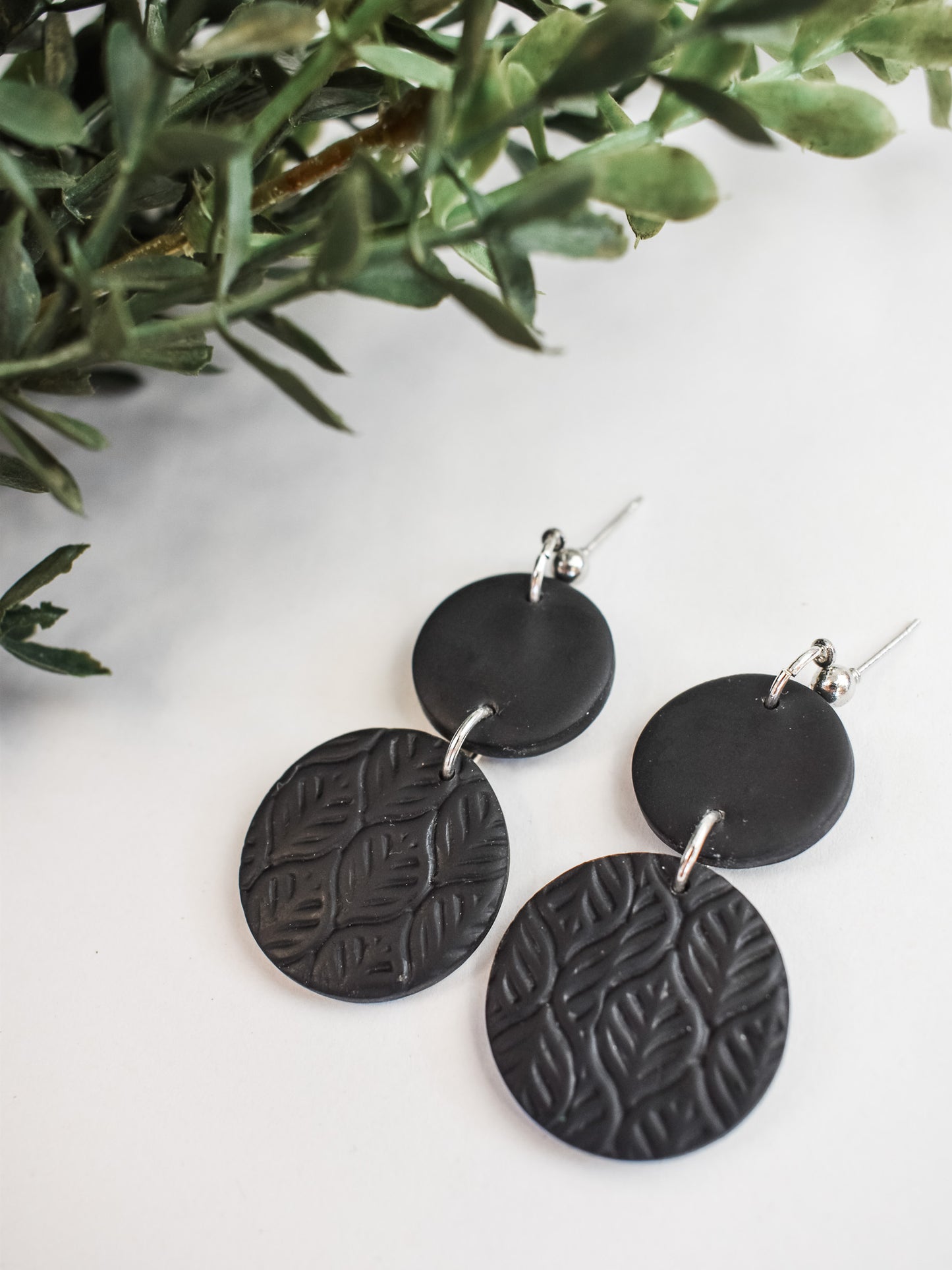 Just Be You Clay Drop Earrings