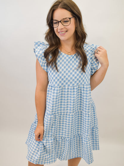 Be The Reason Gingham Dress