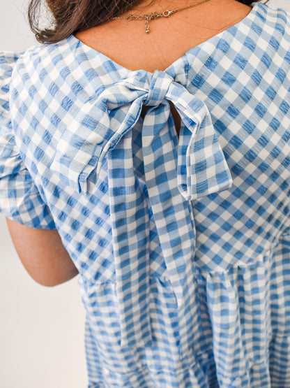 Be The Reason Gingham Dress