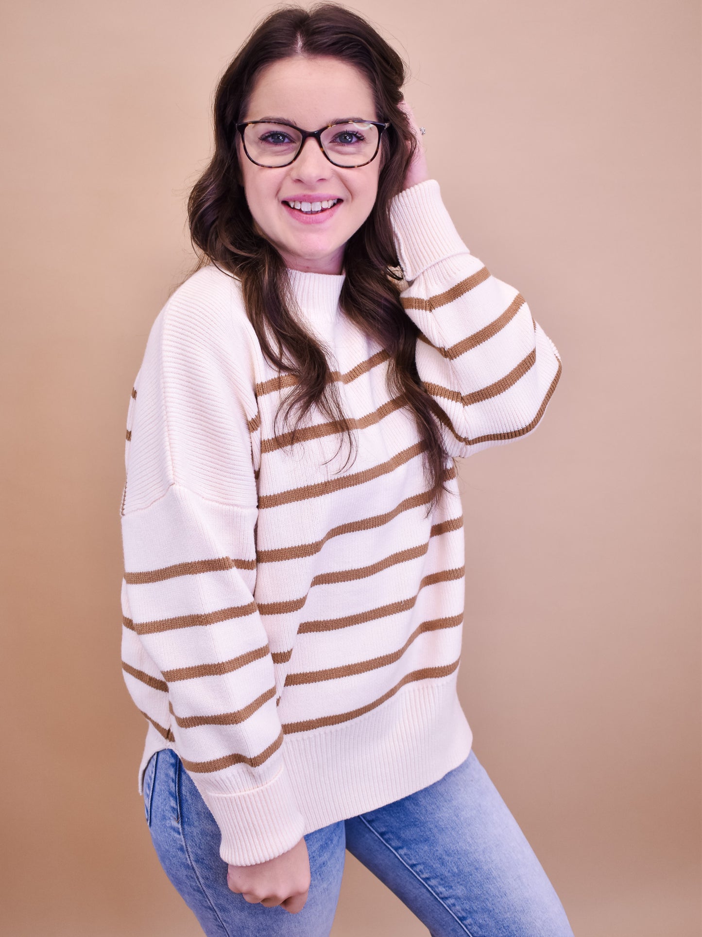 Peak To Peak Striped Sweater