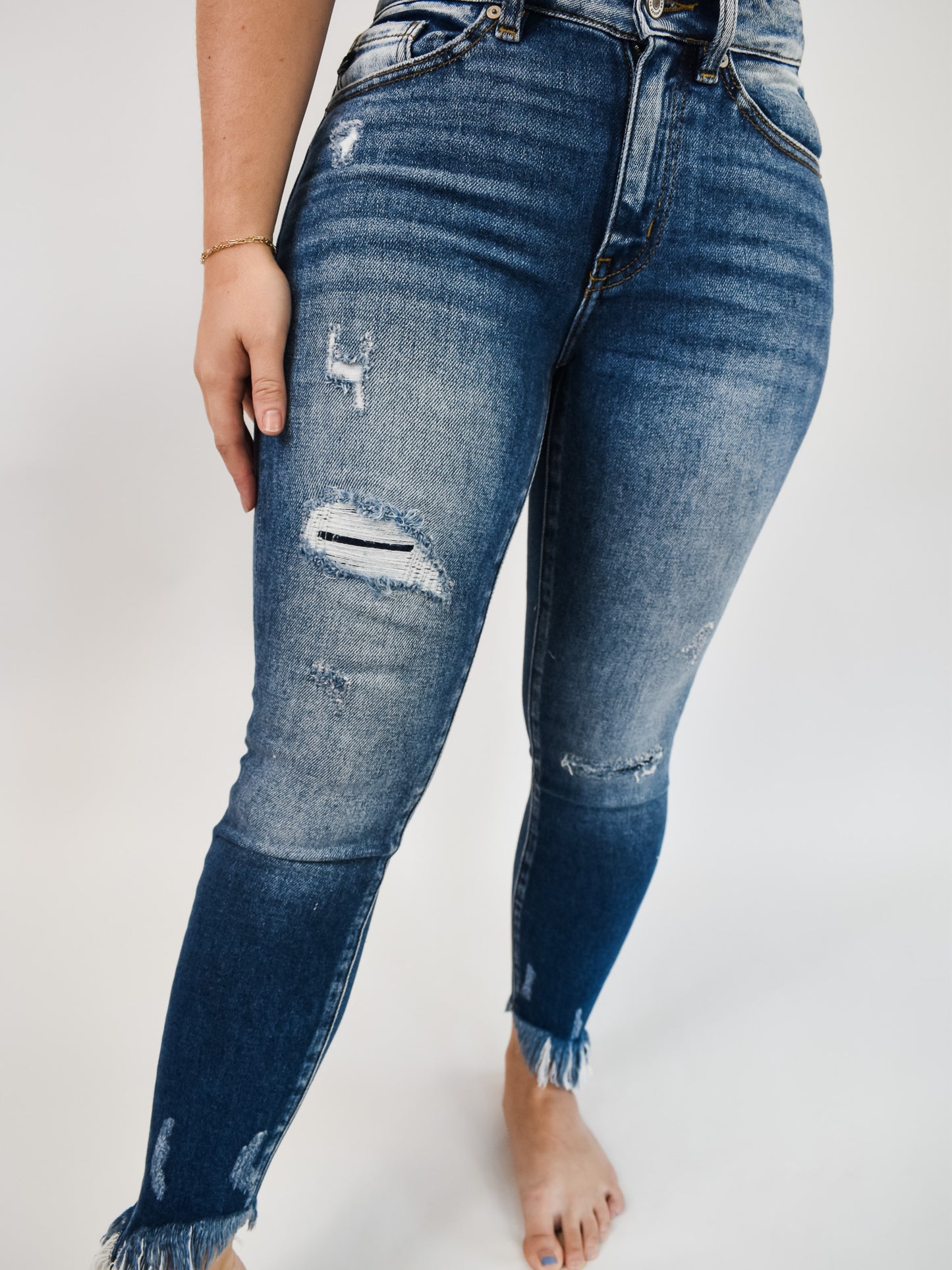 KanCan Gemma Ankle Skinny Jeans