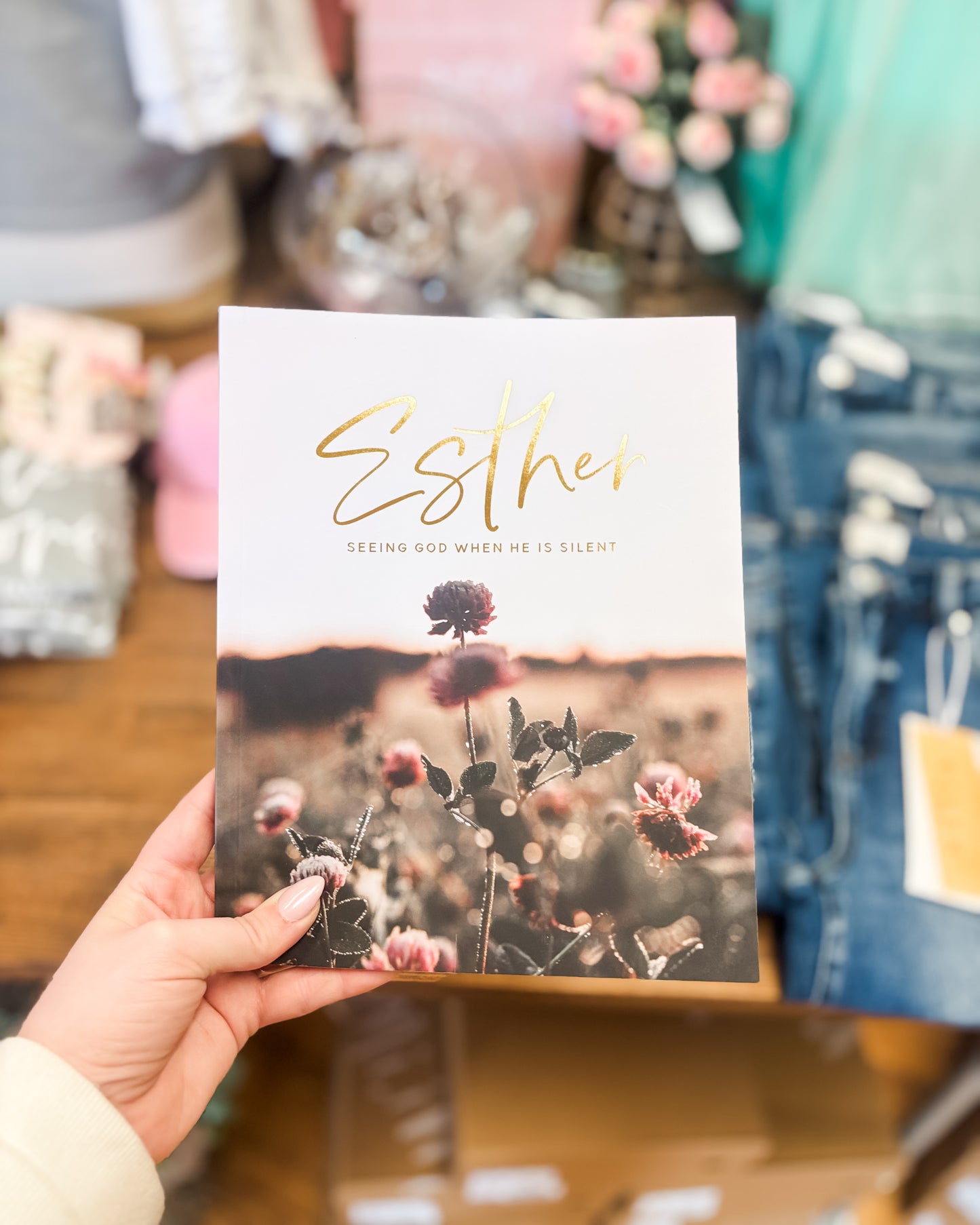 Paperback bible study guide through Esther