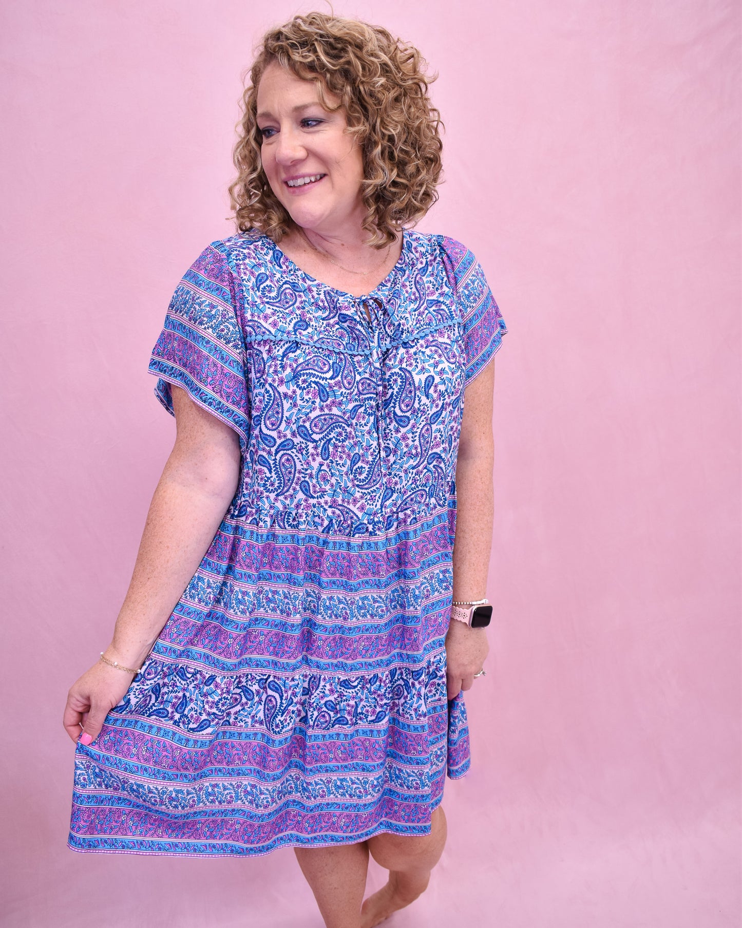 Gate To My Heart Paisley Dress