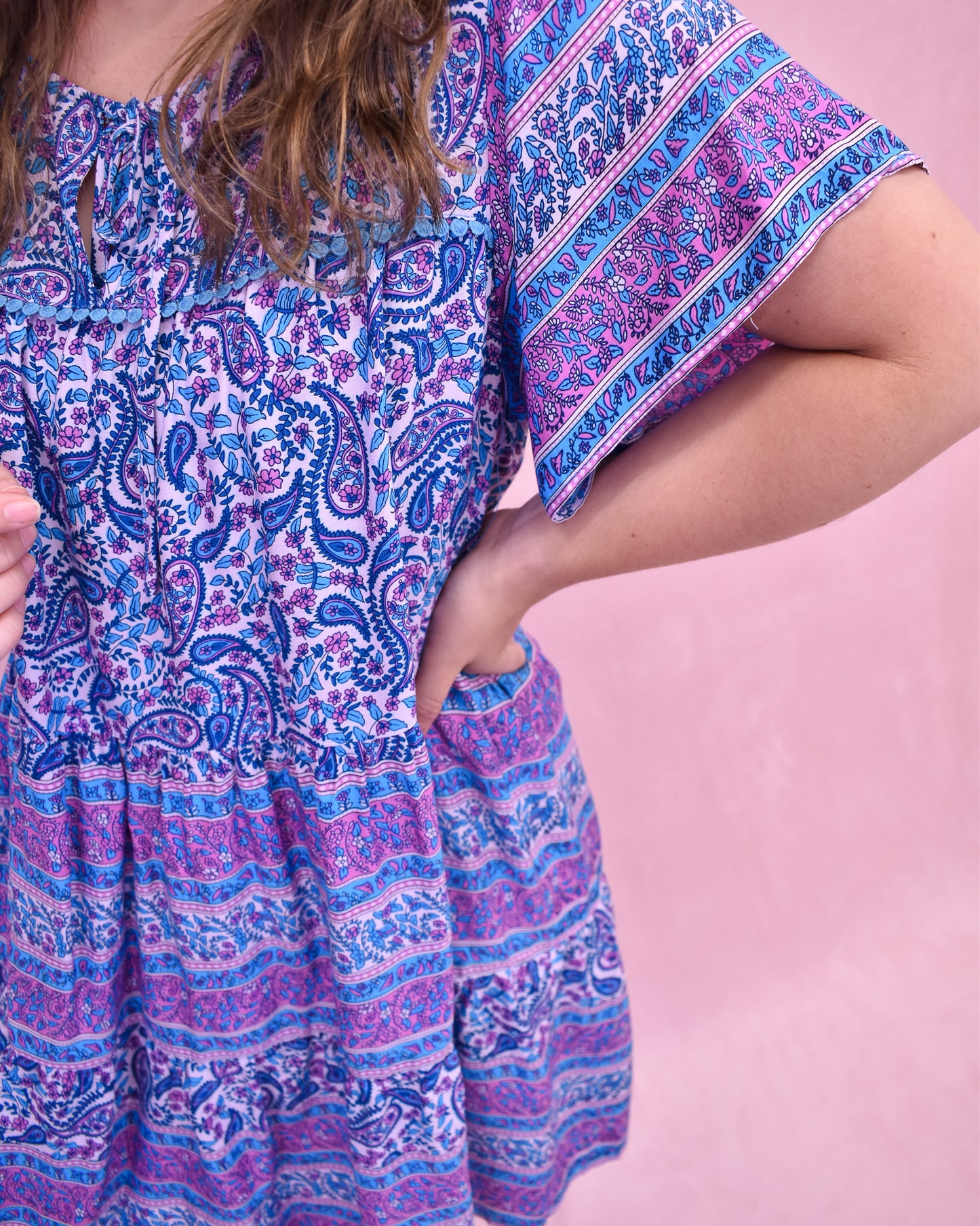 Gate To My Heart Paisley Dress