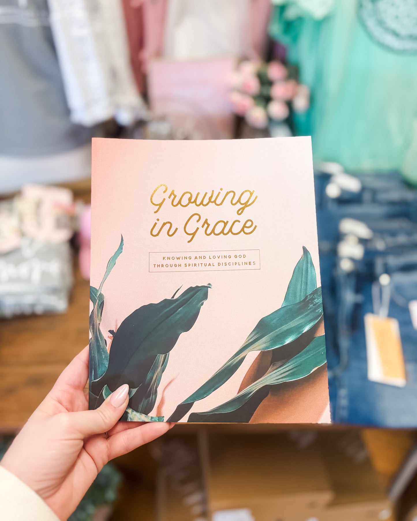 Paperback bible study guide growing in grace