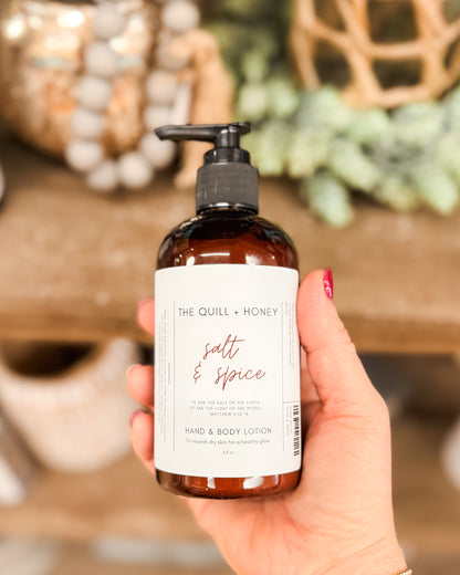 The Quill and Honey Hand + Body Lotion