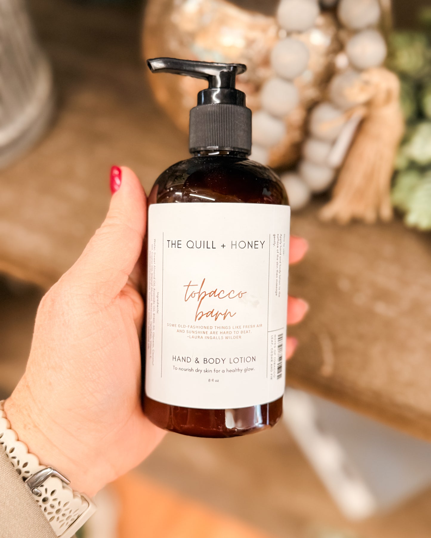 The Quill and Honey Hand + Body Lotion