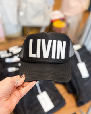 Livin' Puff Ink Mesh Back Trucker Hat