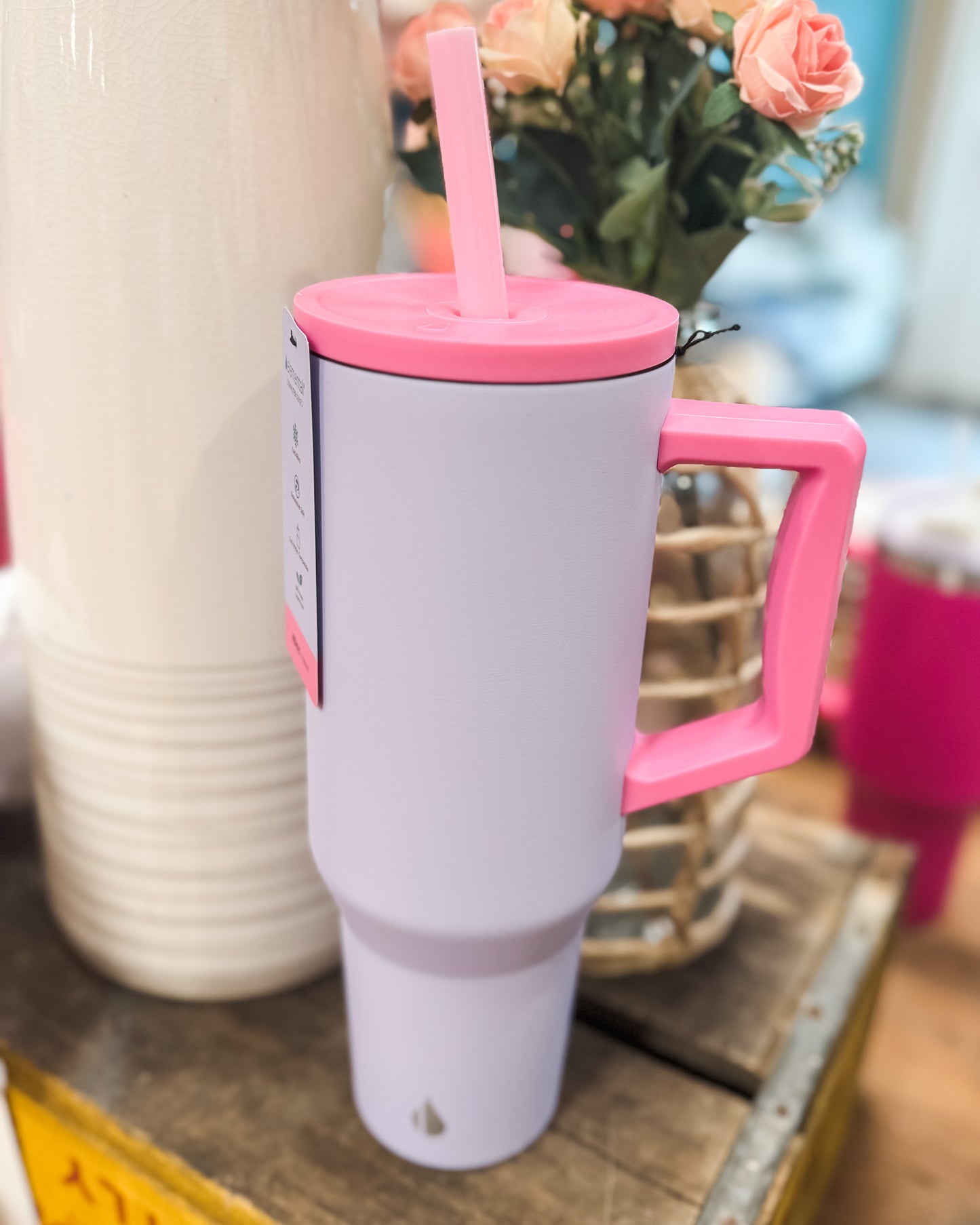 Elemental Commuter 40oz Tumbler - Lilac Tie Dye