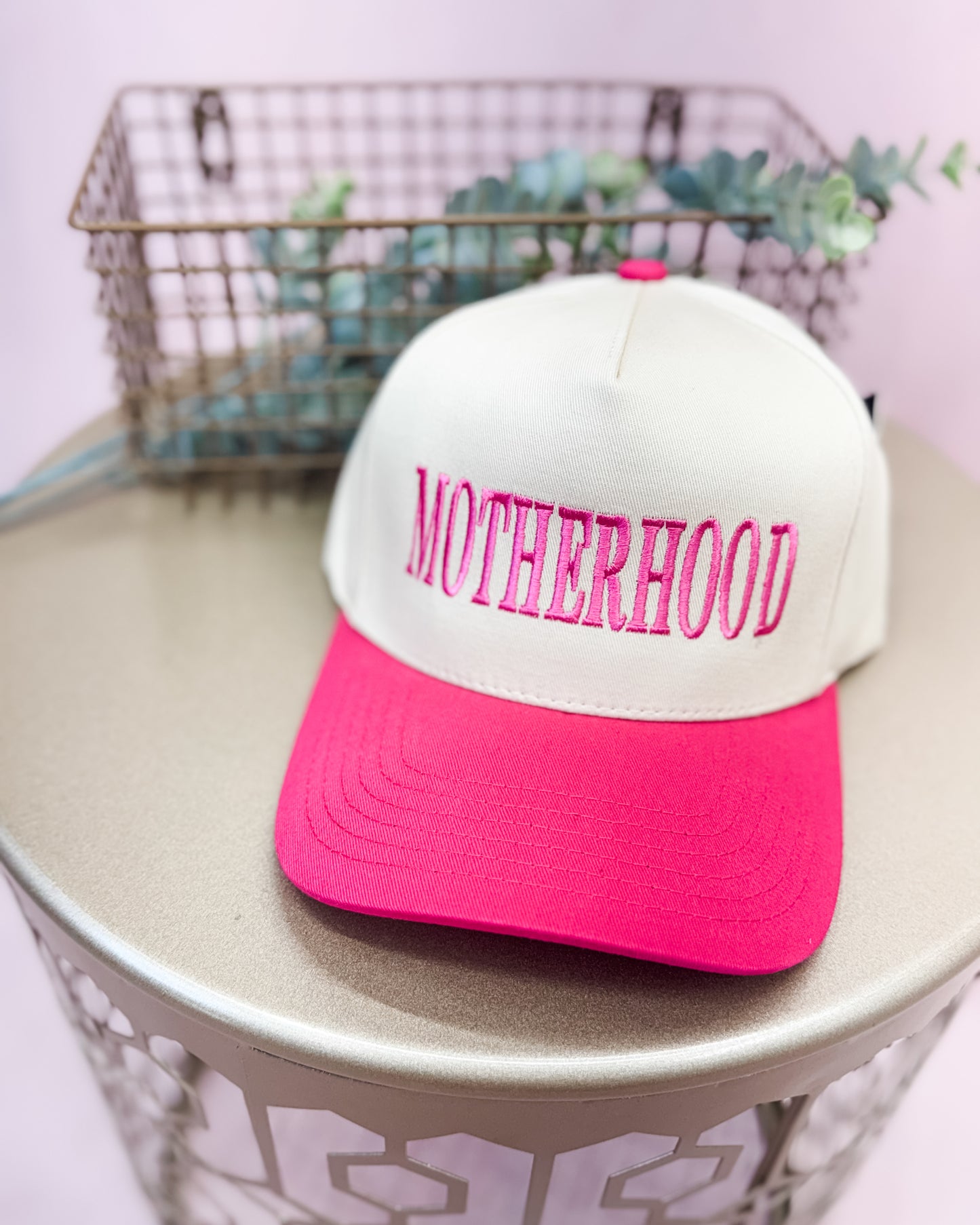 MOTHERHOOD Canvas Snapback Hat
