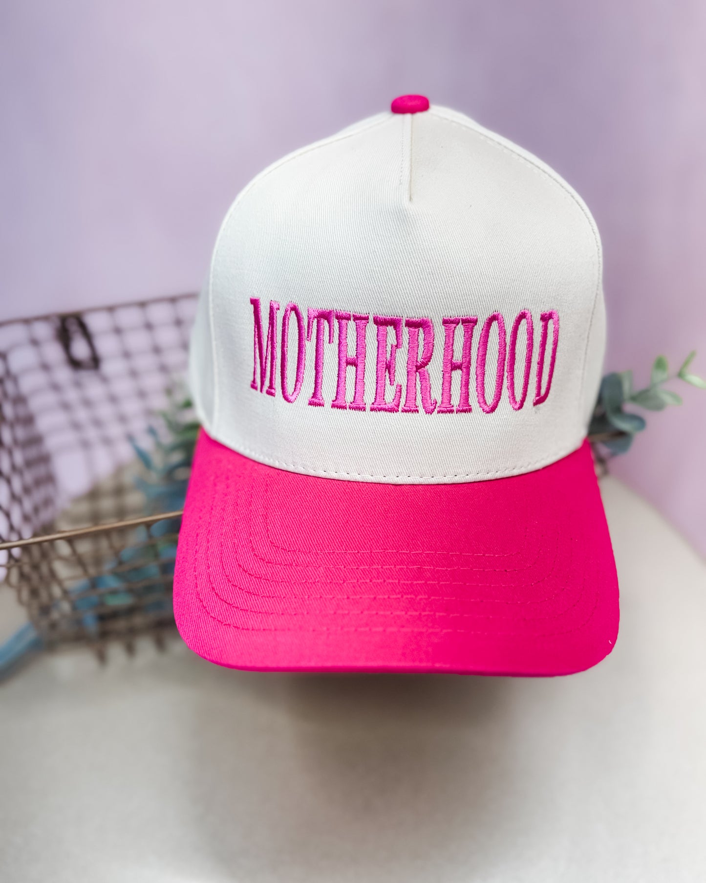 MOTHERHOOD Canvas Snapback Hat