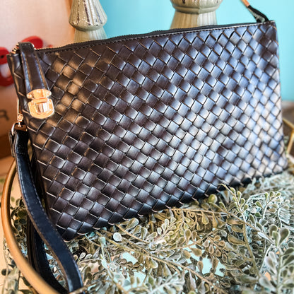 Looking Out Woven Large Crossbody