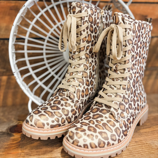 Corky's Gold Leopard FOMO Boots