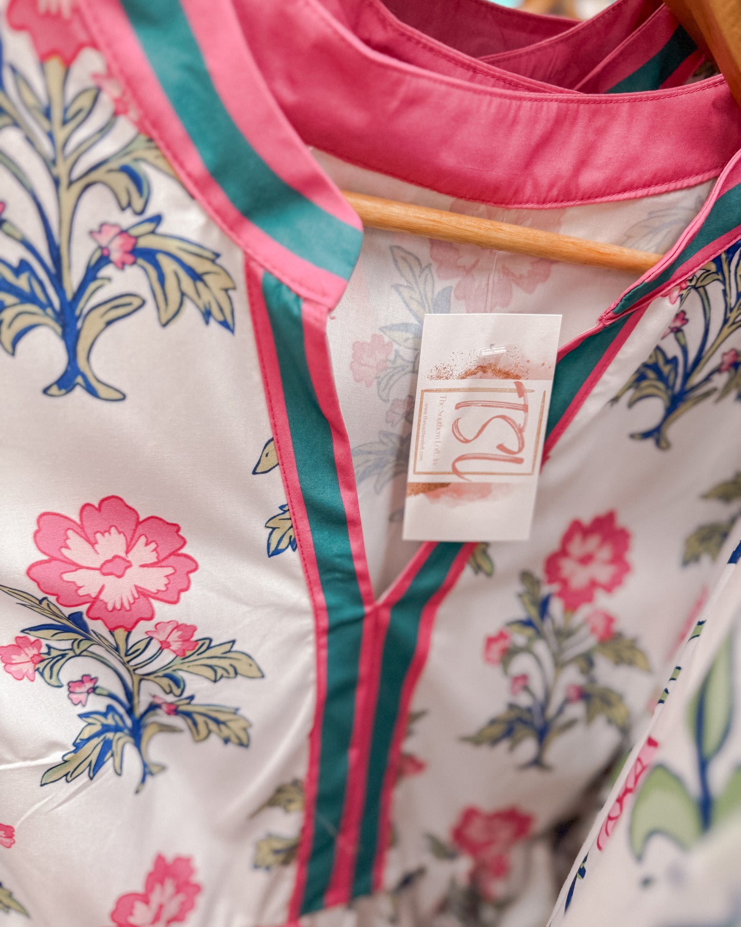 Chateau Charm Floral Maxi Dress