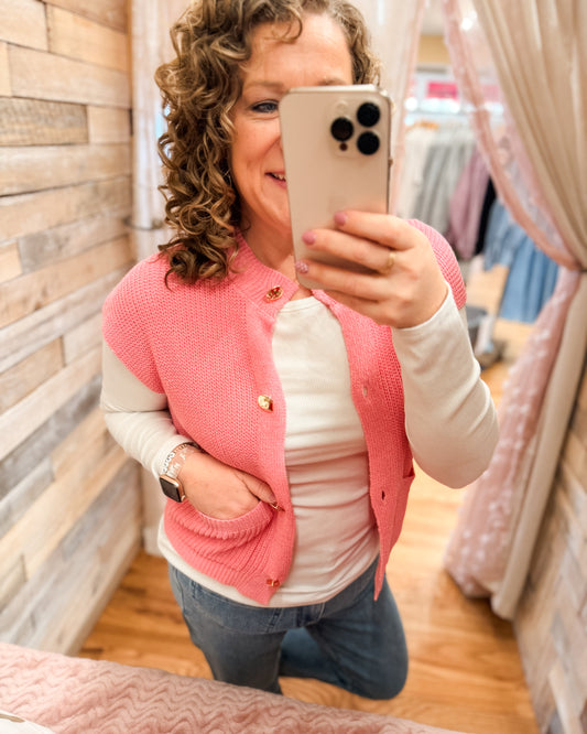 When The Time Comes Detail Sweater Vest