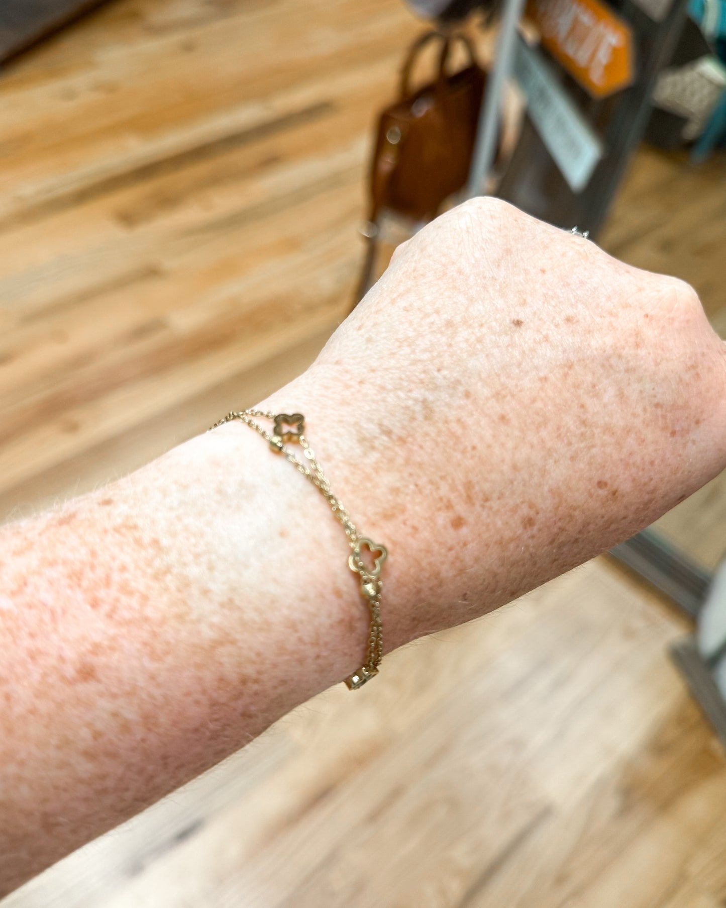 Clover Chain Bracelet