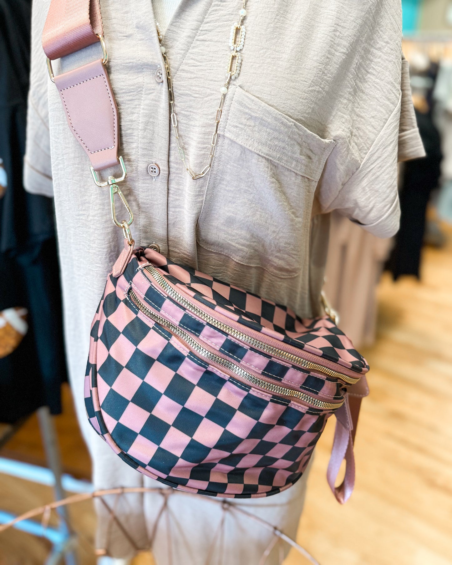 Check Me Out Crossbody Bag