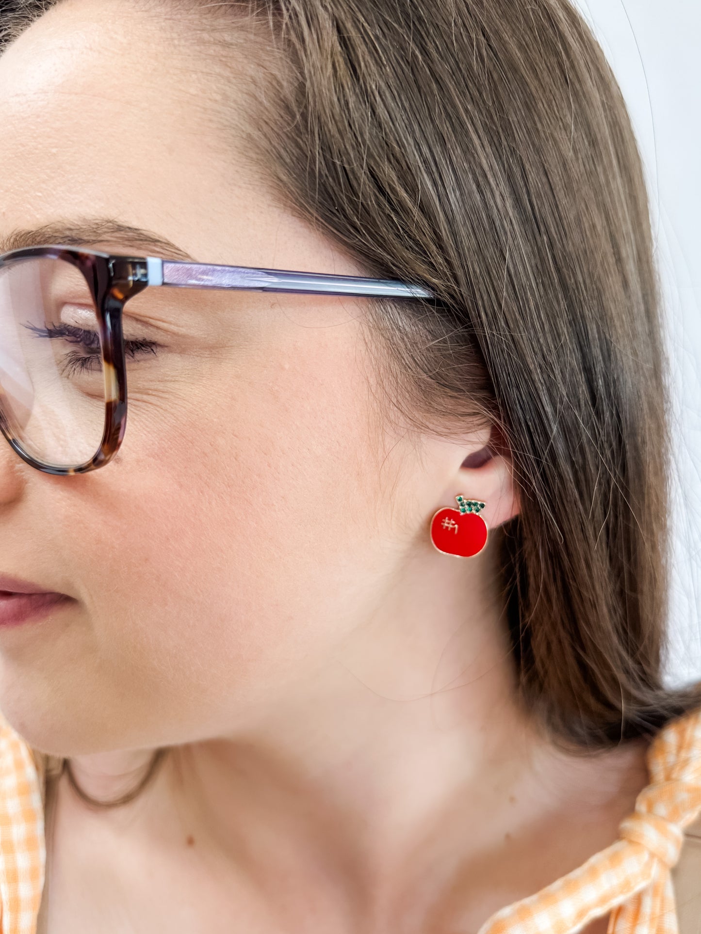 Apple Stud Earrings