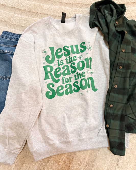 Jesus is the Reason Graphic Pullover