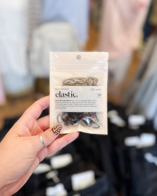 Kitsch set of 100 elastic hair ties