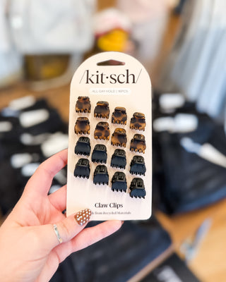 kitsch micro mini claw clips