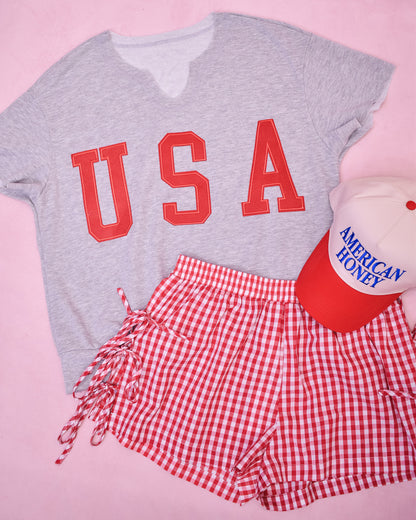 Patch Me USA Loose Tee