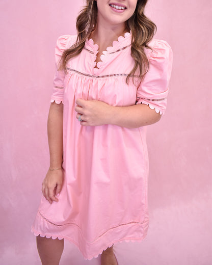 Planning Ahead Short Sleeve Mini Dress